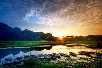 La réserve naturelle de Van Long : Une baie sereine à Ninh Binh