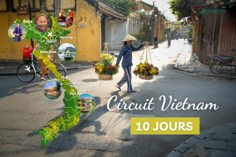 Circuit au Vietnam  en 10 jours - Que visiter? Quels itinéraires?