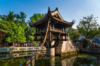 La pagode au pilier unique, symbole légendaire de Hanoi