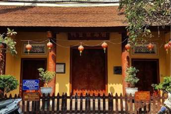 Le temple de Bach Ma, le plus ancien du vieux quartier de Hanoi