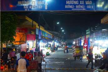 Au march&eacute; Long Bien, vivez Hanoi de nuit autrement!