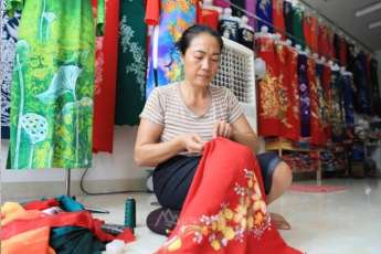 Trach Xa, berceau ancestral de l&rsquo;ao d&agrave;i vietnamien