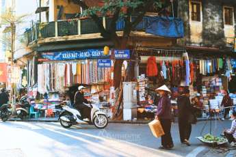 Signification du nom des rues du Vieux Quartier de Hanoi Vietnam