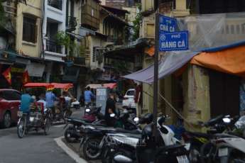 Signification du nom des rues du Vieux Quartier de Hanoi Vietnam