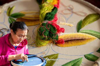 Le métier de broderie à Ninh Binh : un art traditionnel à préserver