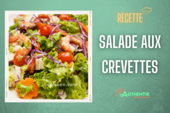 Recette de salade aux crevettes ( Salad tôm trộn rau củ ) 