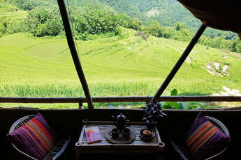 Où dormir à Pu Luong pour admirer les rizières jaunes durant la récolte ?