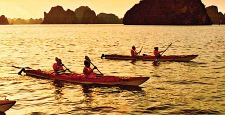 Reprise du kayaking en baie d’Ha Long à partir du 1er Mai