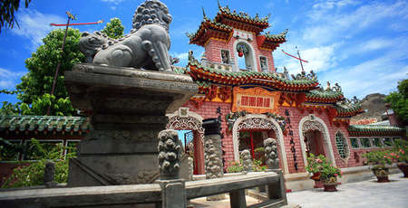 Le temple de Phuc Kien ou maison communale du Fujian de la ville de Hoi An