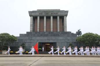 Le mausolée de Ho Chi Minh, l'une des attractions incontournables de Hanoi