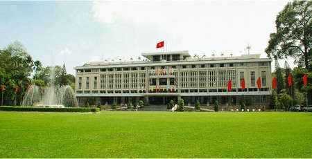 Le Palais de la Réunification, lieu chargé d’histoire à Saigon