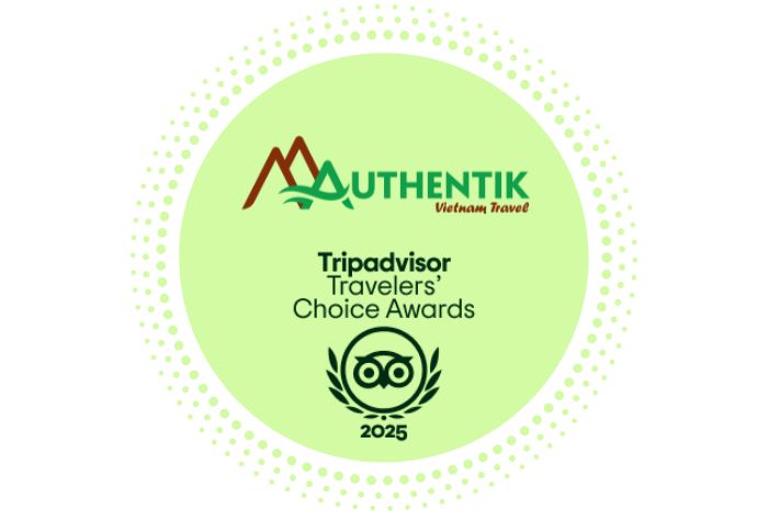 Authentik Vietnam gagne Tripadvisor Traveller's choice 2025