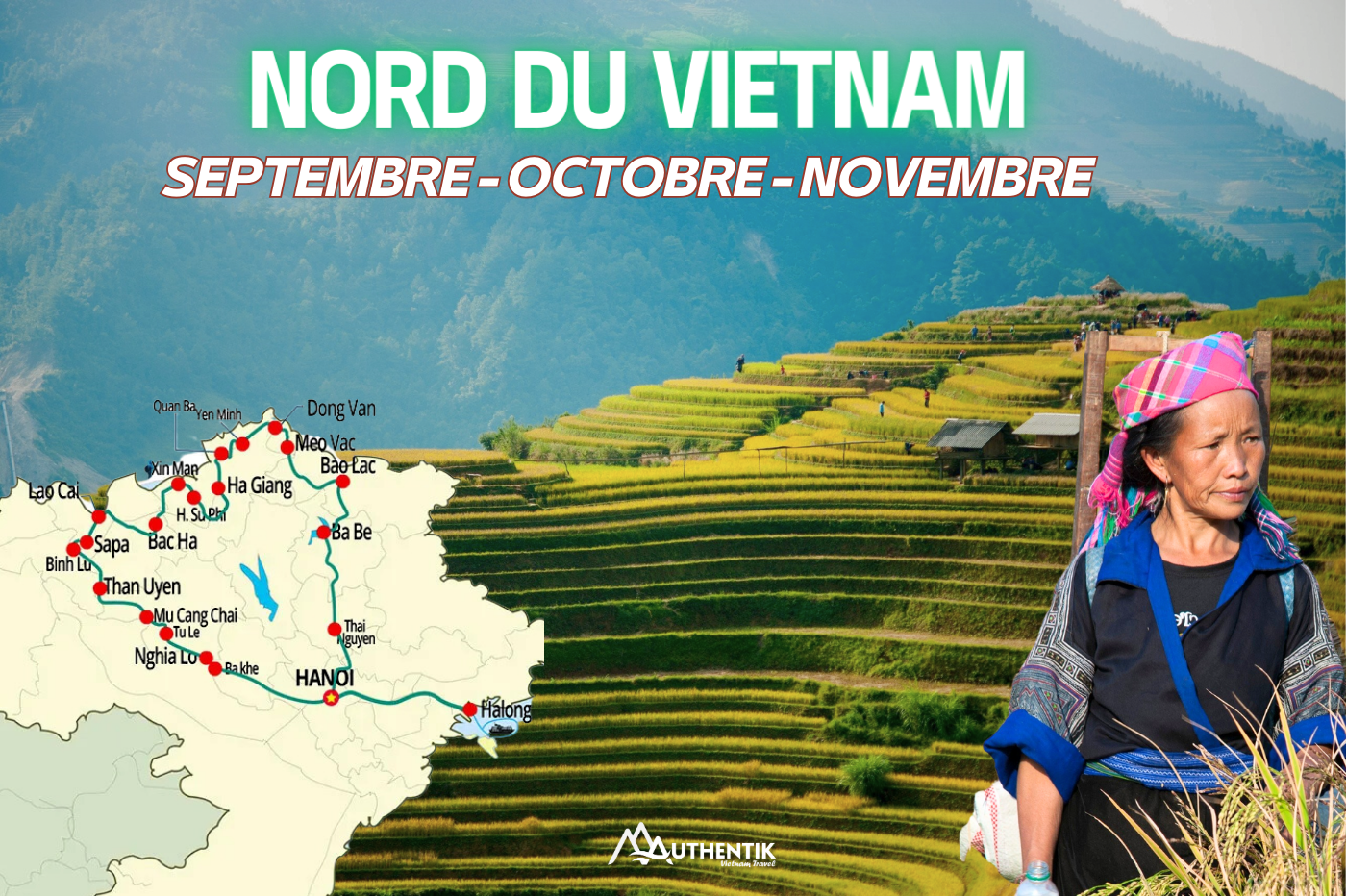 5 raisons pour visiter le Nord du Vietnam en automne ( Septembre - Octobre - Novembre )
