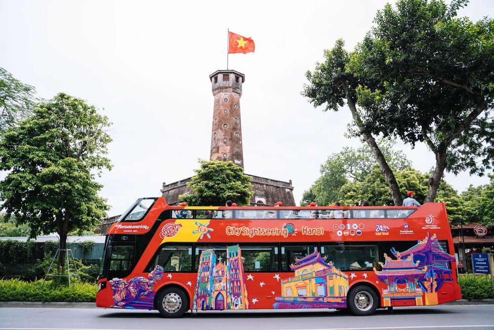 Découvrez Hanoï d'un nouvel angle: Le bus panoramique à double étage