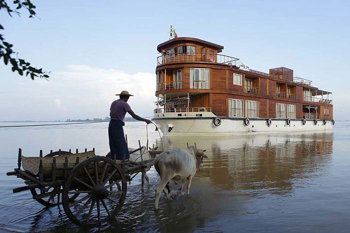 Croisière de rêve sur le mythique fleuve Irrawaddy