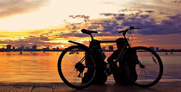 Le lac de l’Ouest (Ho Tay), le plus beau spot où admirer le coucher de soleil à Hanoi