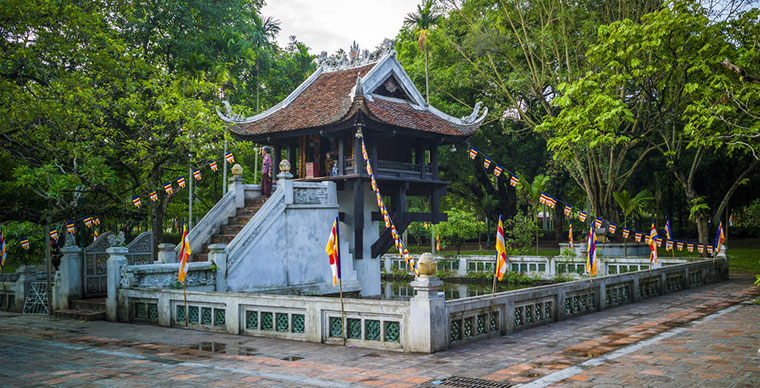 La pagode au pilier unique, symbole légendaire de Hanoi