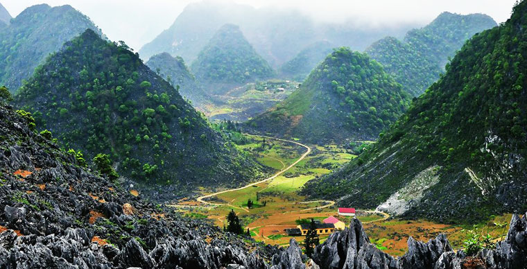 Le plateau calcaire de Dong Van de Ha Giang 