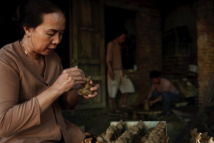 À la visite de Thanh Ha, un ancien village de poterie de Hoi An