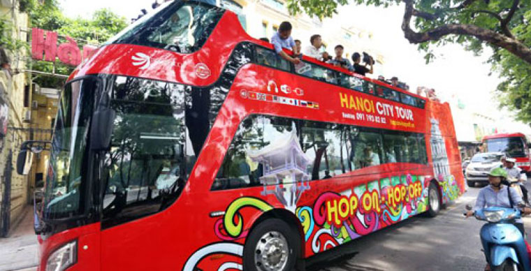 Visite de Hanoi à bord d’un bus Hop On Hop Off