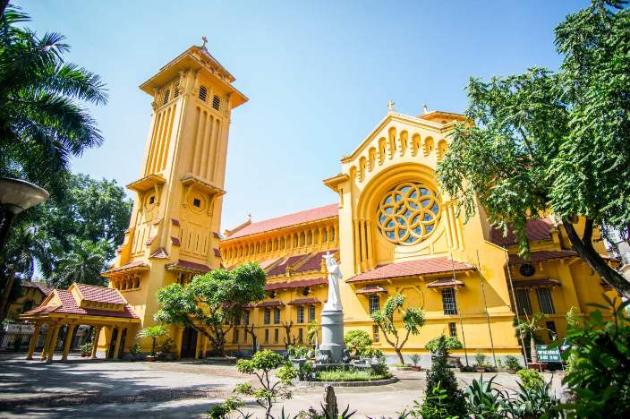 Les 15 plus belles architectures de la période coloniale française à Hanoï-nhà thờ Cửa Bắc