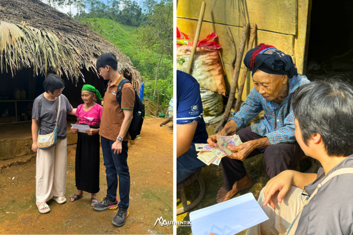 Authentik Vietnam aux côtés du peuple Vietnamien après le typhon Yagi