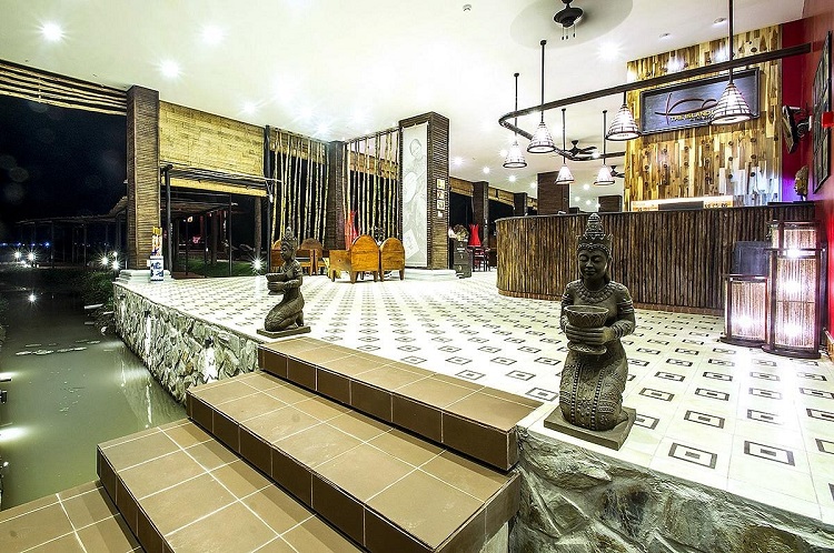 4 hôtels luxe delta Mékong Victoria Nui Sam Lodge vue 