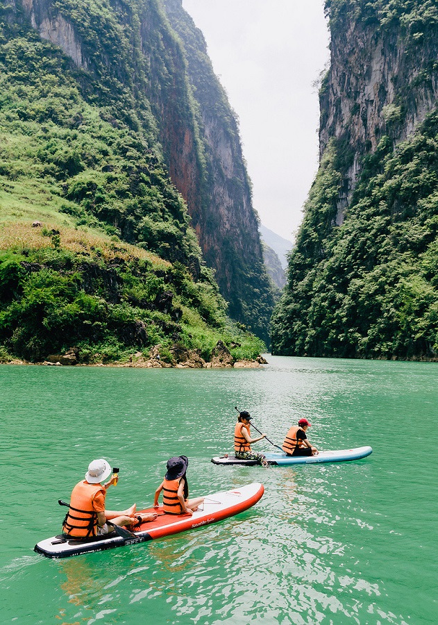 5 raisons randonnée Ha Giang kayak