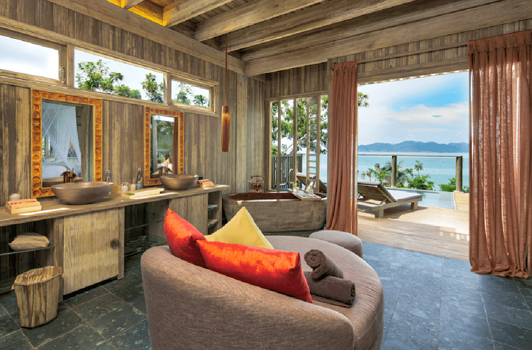 5 resorts vue mer Vietnam An Lam Retreat chambre