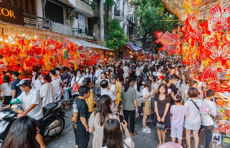 6 rues visiter vieux quartier hanoi hang ma