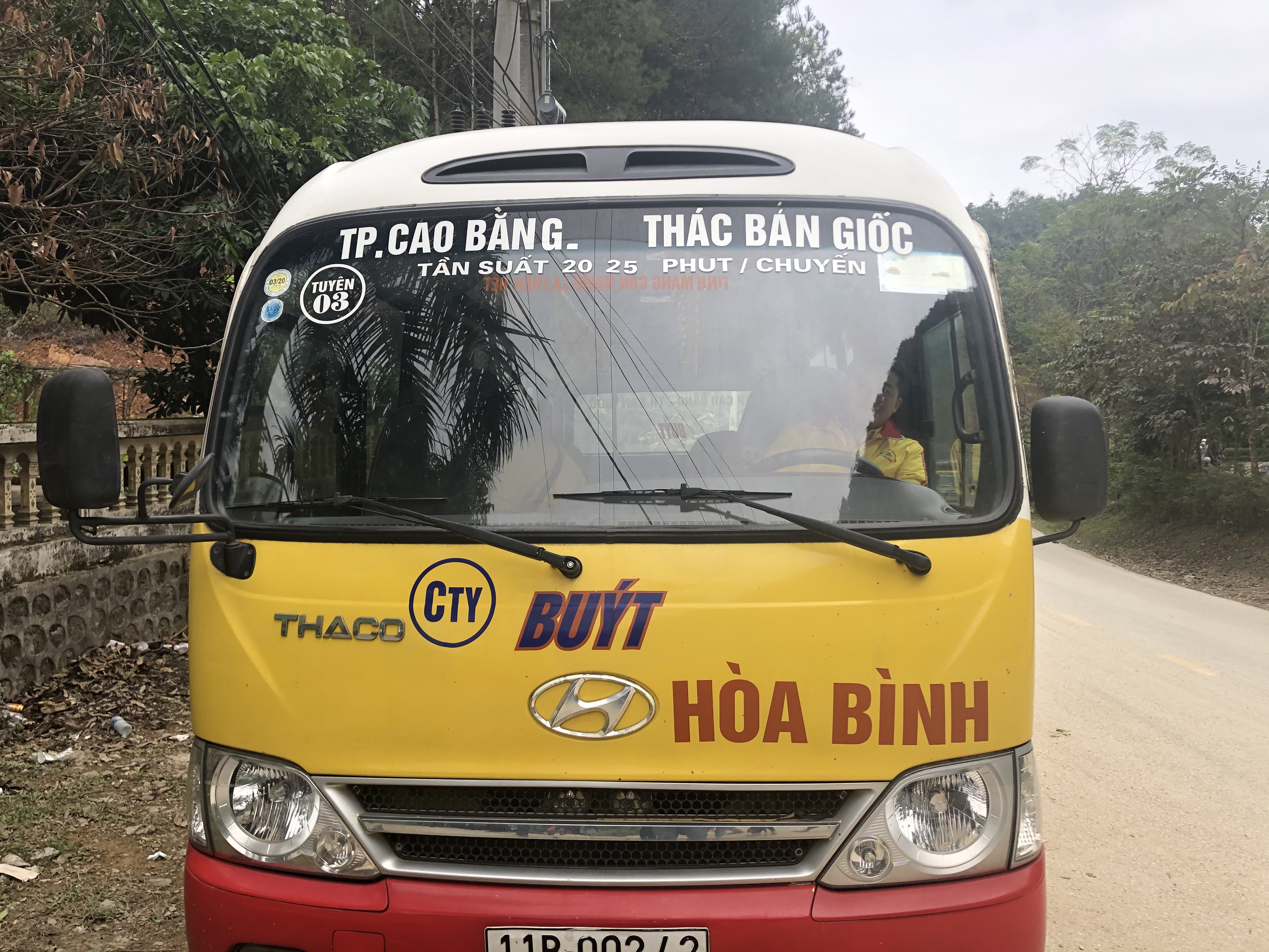Bus Cao Bang - Ban Gioc