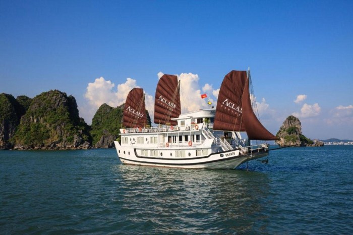 Croisière baie d'Halong: Liste des jonques boutiques avec prix 