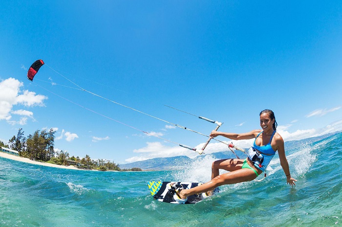 activite aventure Vietnam kite surfing
