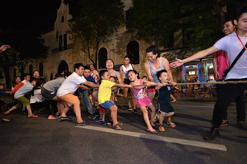 Les zones piétonnes de Hanoï 