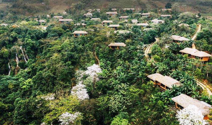 Avana Retreat Mai Chau, le complexe reposant ramène les clients à la nature