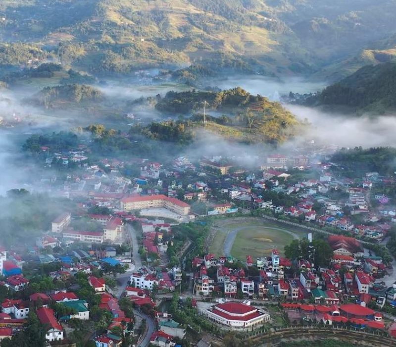 Bac Ha vu d'en haut