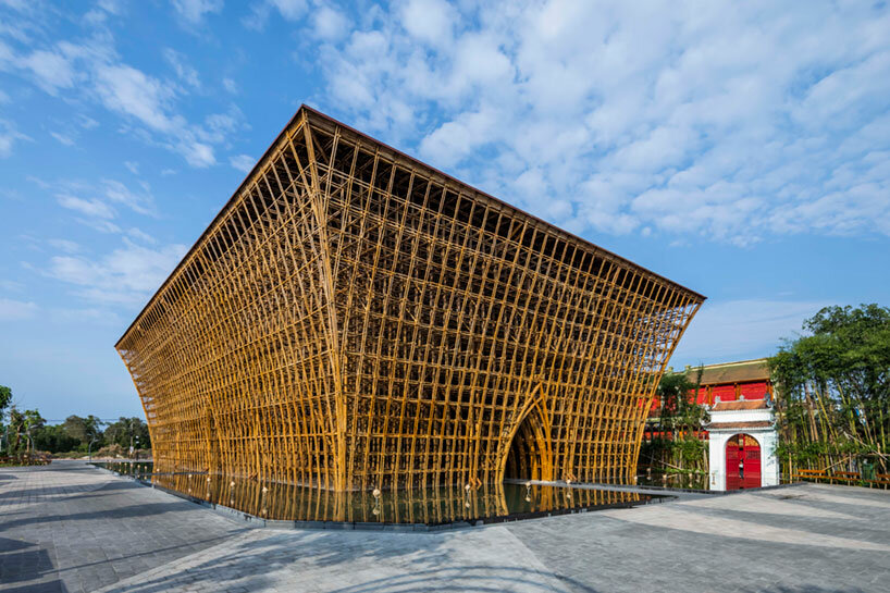 La plus grand bâtiment en bambou du Vietnam, situé à Phu Quoc