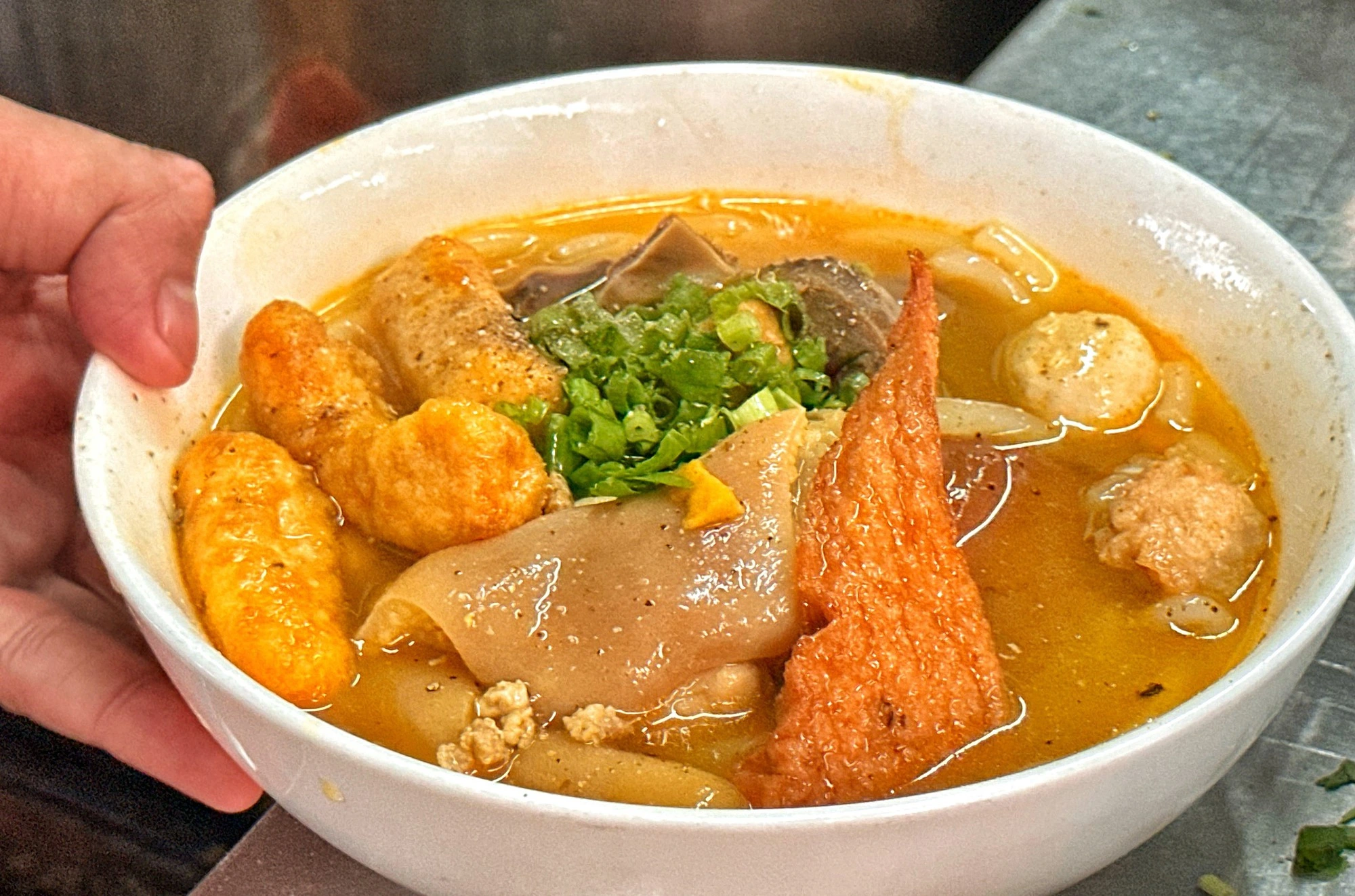 un plat traditionnel vendu dans le marche Binh Tay, Cholon, Ho Chi MInh-ville. Photo : Tuoi Tre
