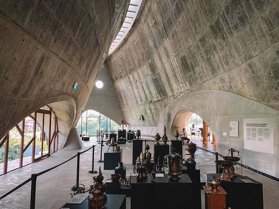  À l'intérieur du musée national de Café à Buôn Ma Thuôt. @Trevelocal