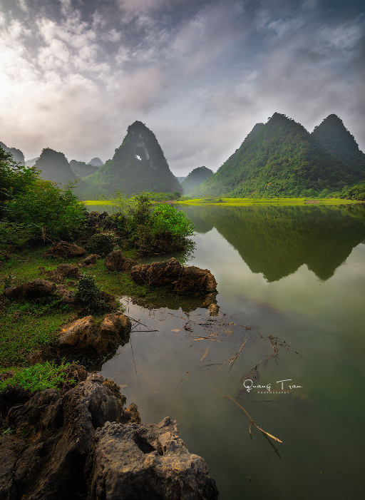 riviere Quay Son, trung khanh vietnam, cao bang vietnam, nord est du vietnam