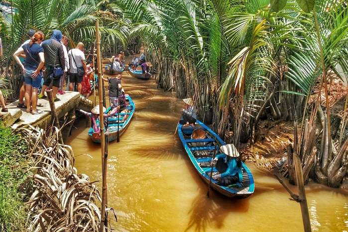 Ben Tre au delta du Mekong