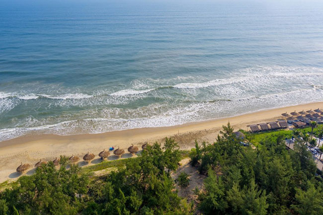 An Bang, la plus belle plage de Hoian. Photo : Mia 