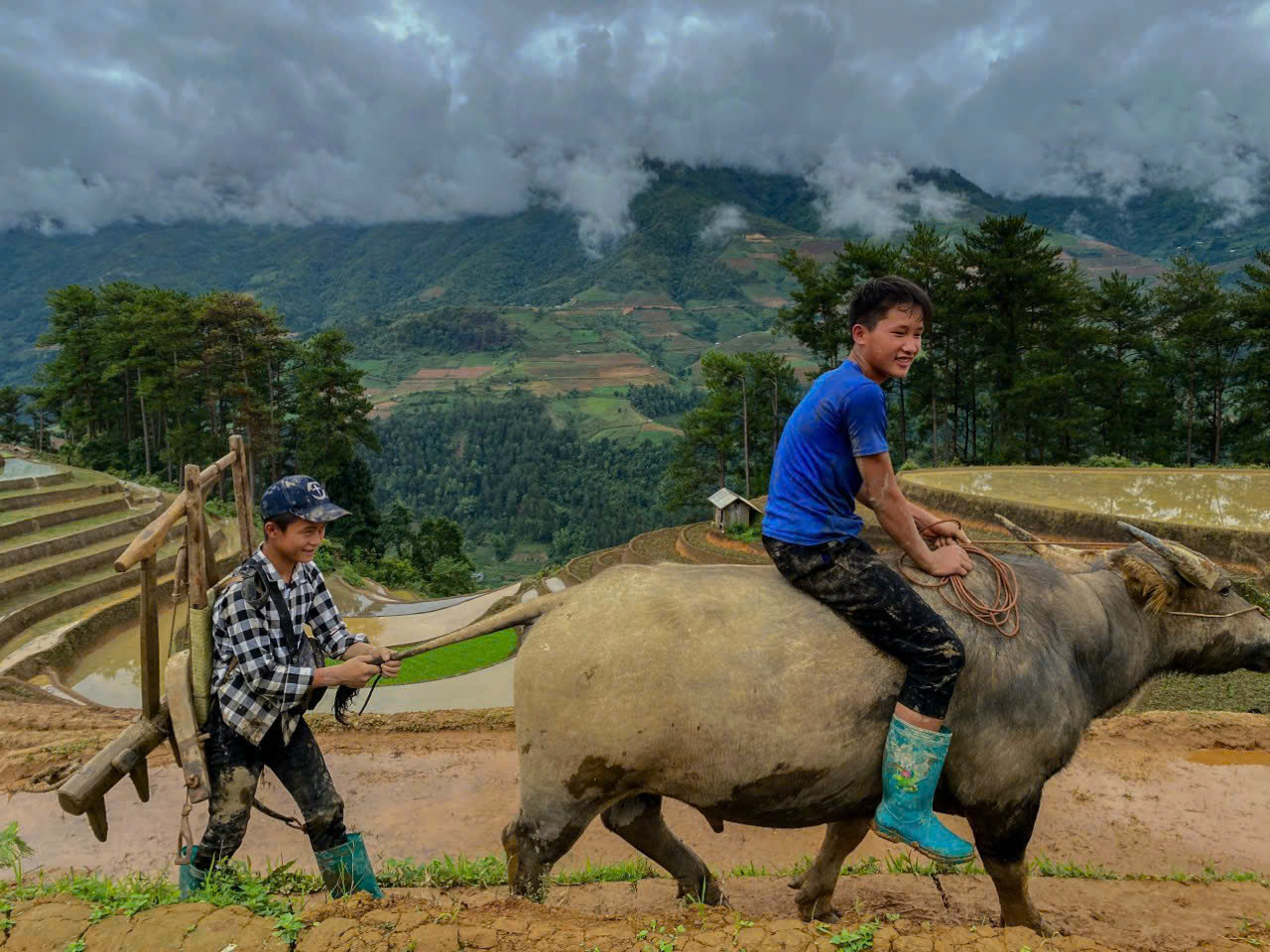 La vie locale à Mu Cang Chai