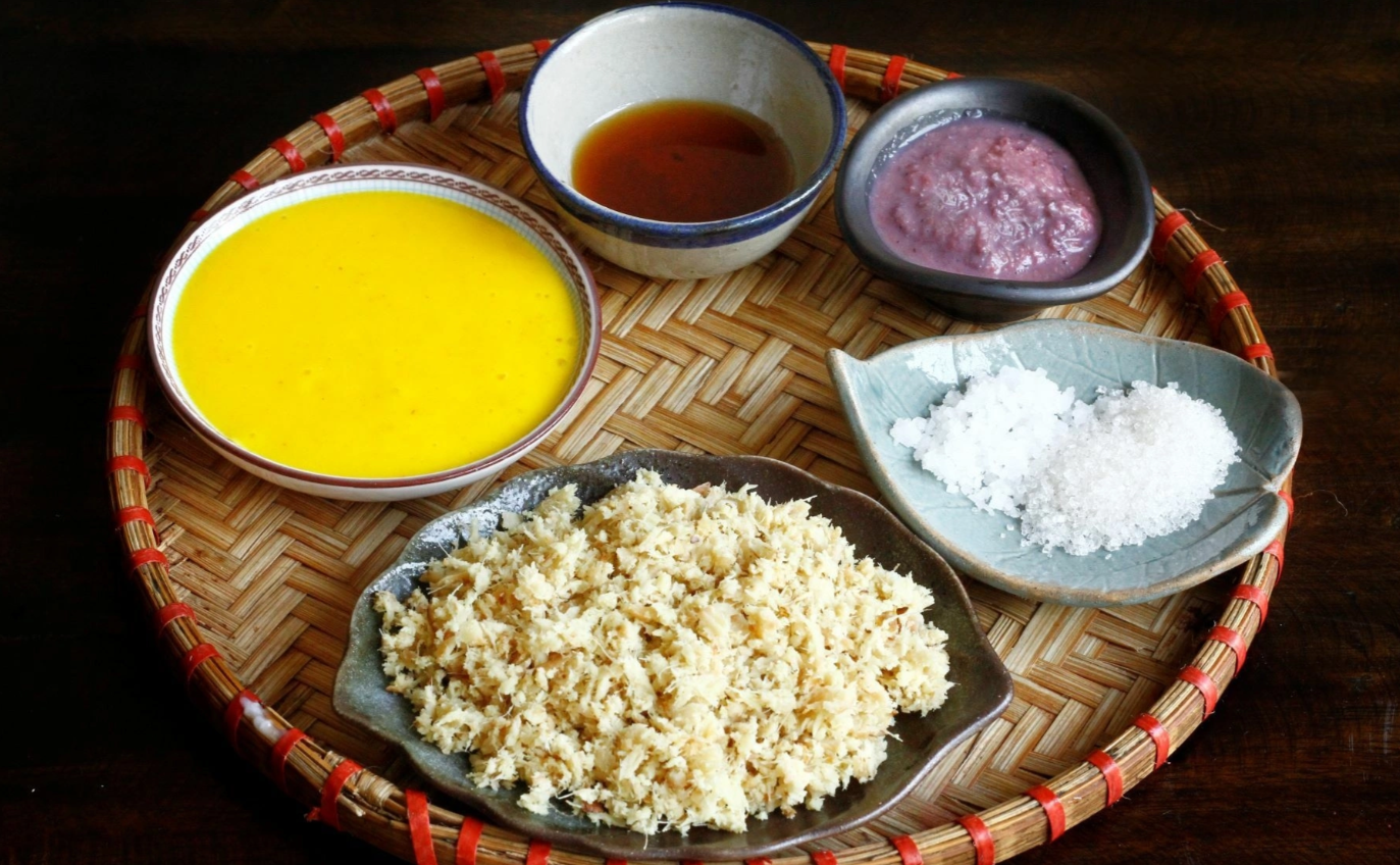 La marinade, coeur du Cha Ca La Vong