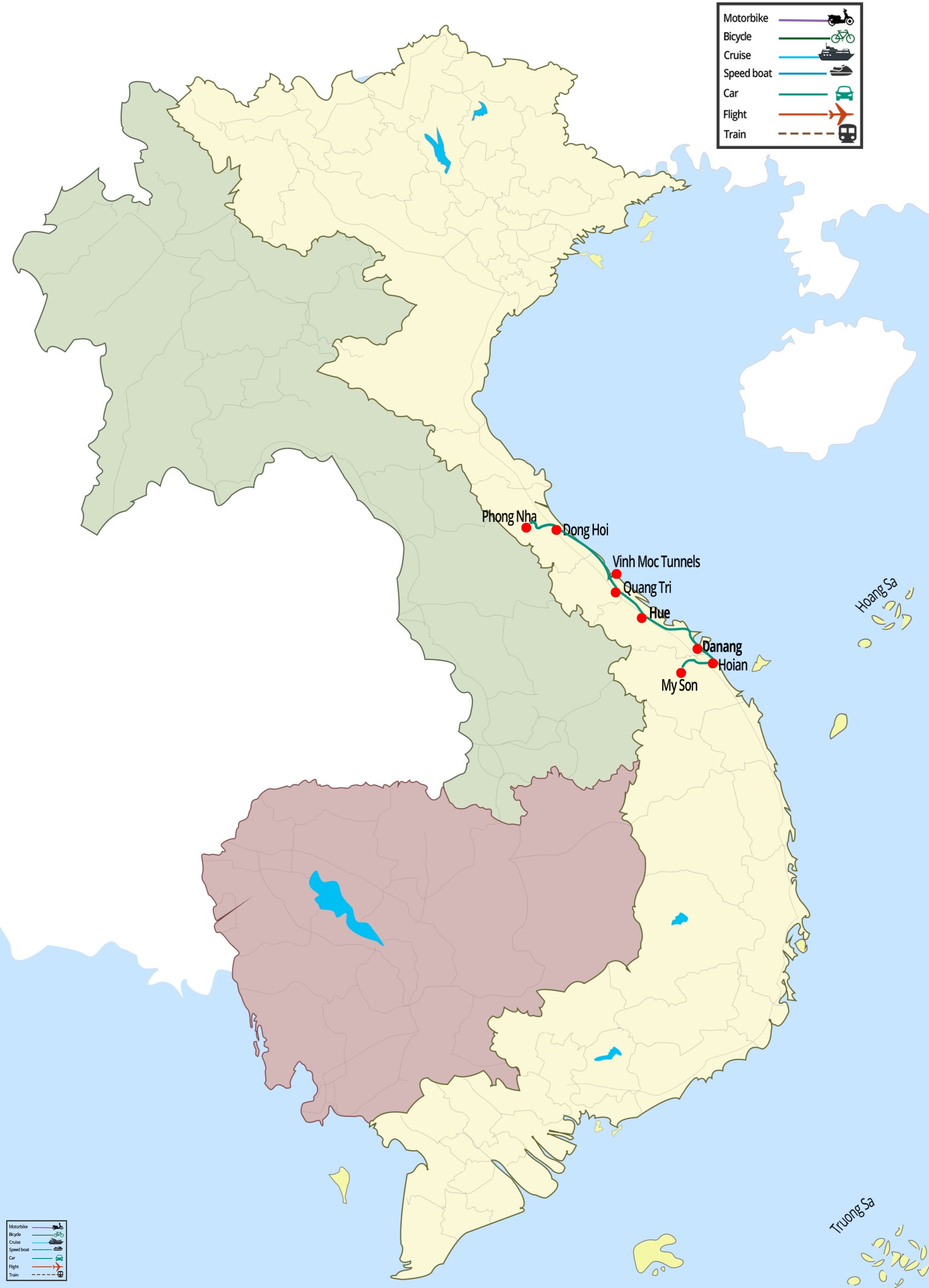 Circuit au Centre du Vietnam