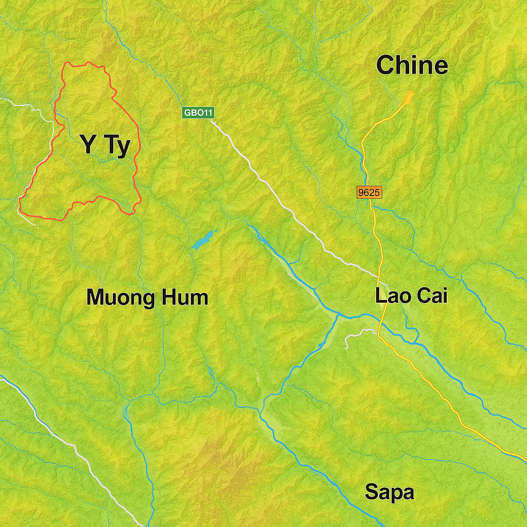 De Y Ty on est à 2 kilomètres de la Chine. Photo : Brice Van Huffel