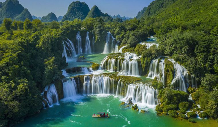 Cascade de Ban Gioc à Cao Bang - Vietnam