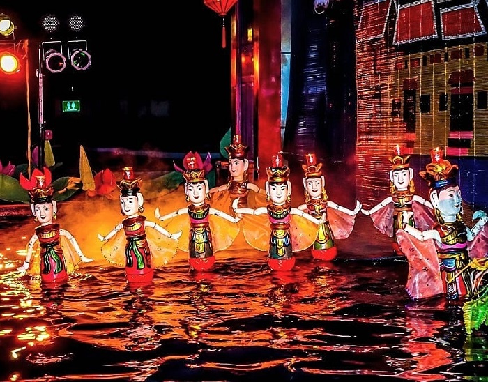 choses faire vie nocturne Hanoi marionnette
