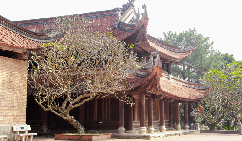 Cada año, decenas de novicios y practicantes de todo el país vienen a la Pagoda Nuoc Nuoc en Soc Son para profundizar en las enseñanzas del Buda Shakyamuni.