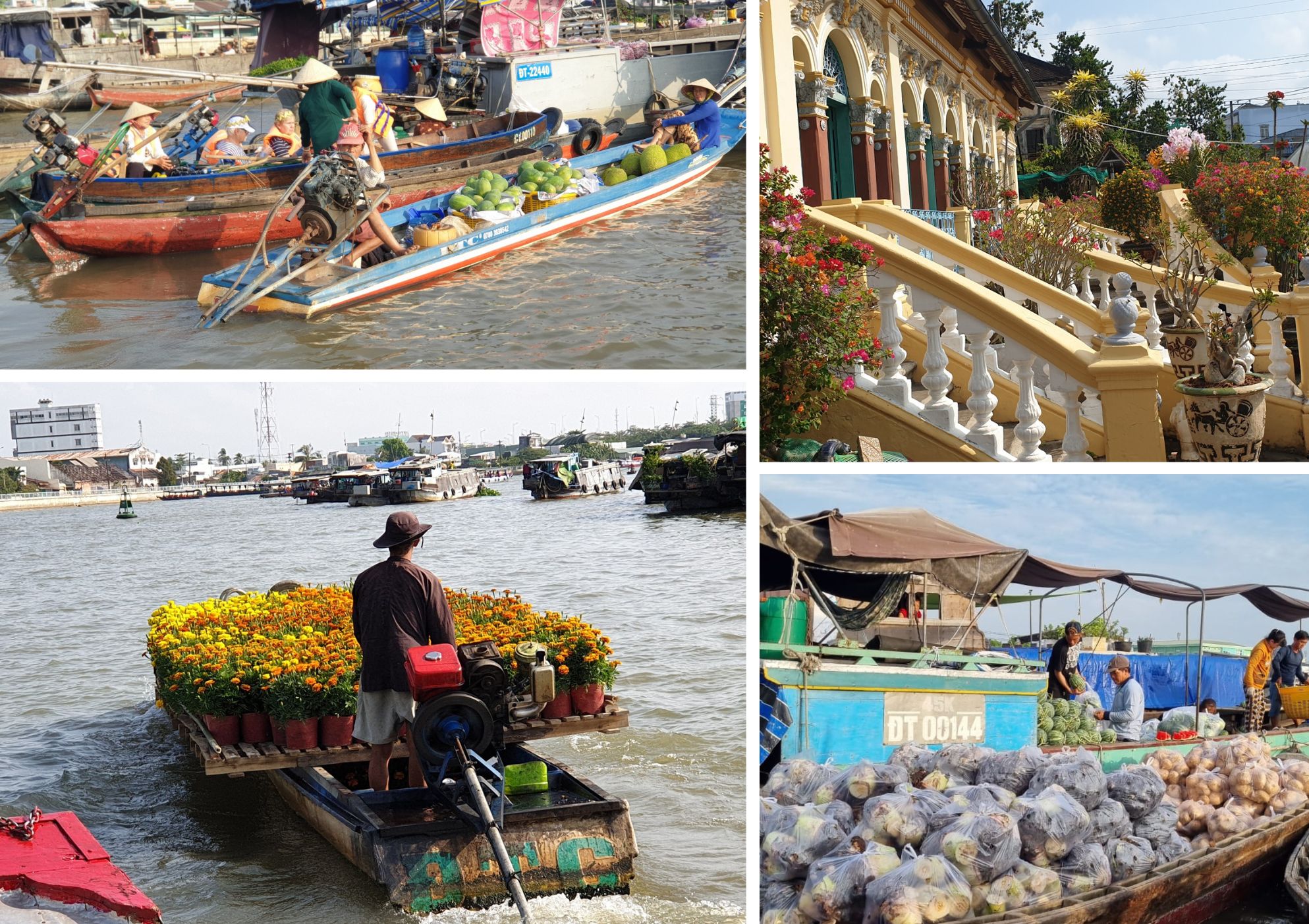 circuit au dealta du Mekong en 3 jours